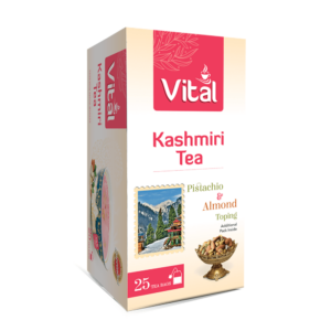 Ceai Kashmiri Vital - Cu topping de migdale și fistic