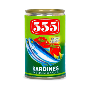 Sardine în Sos de Tomate 555