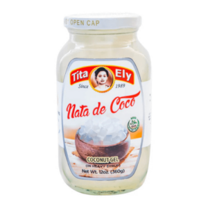 Nata de Coco alb Tita Ely - Cuburi de cocos pentru desert
