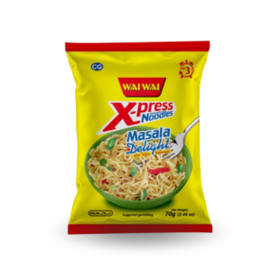 Tăiței instant Wai Wai Masala – Noodles cu condimente Indiene